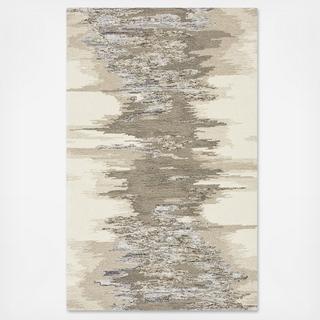 Birch Wool-Blend Abstract Rug