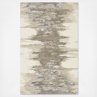 Birch Wool-Blend Abstract Rug