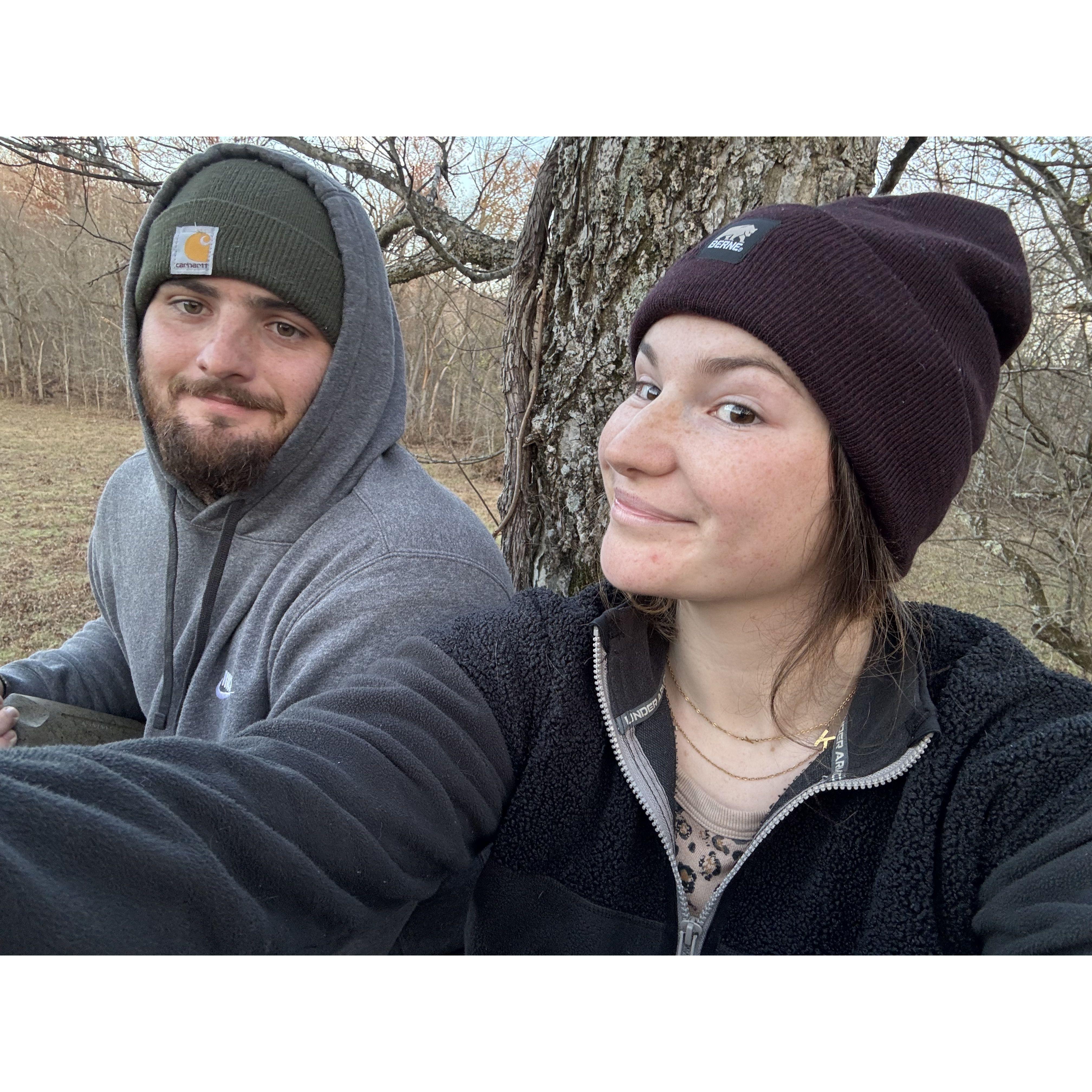 You can find us in the deer blind<3