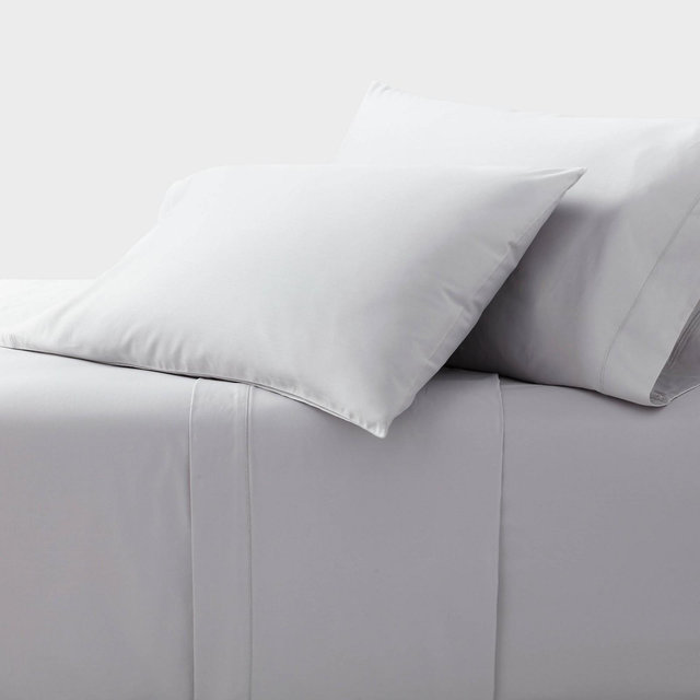 California King 800 Thread Count 4pc Hotel Collection Sheet Set Single Baratta Light Gray - Threshold™