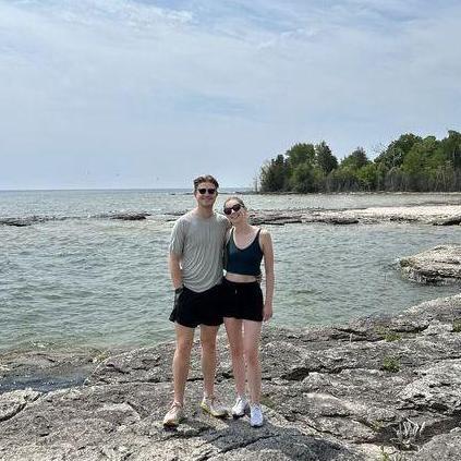 Enjoying the outdoors in Ellison Bay. June 2023.