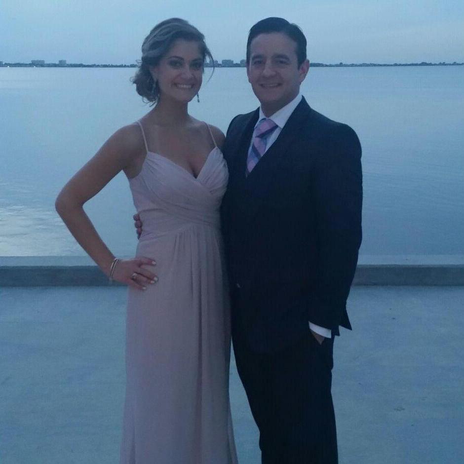 Ashley & Mike's wedding reception in Sarasota, FL in 2015. We'll share the same wedding anniversary of November 14th!