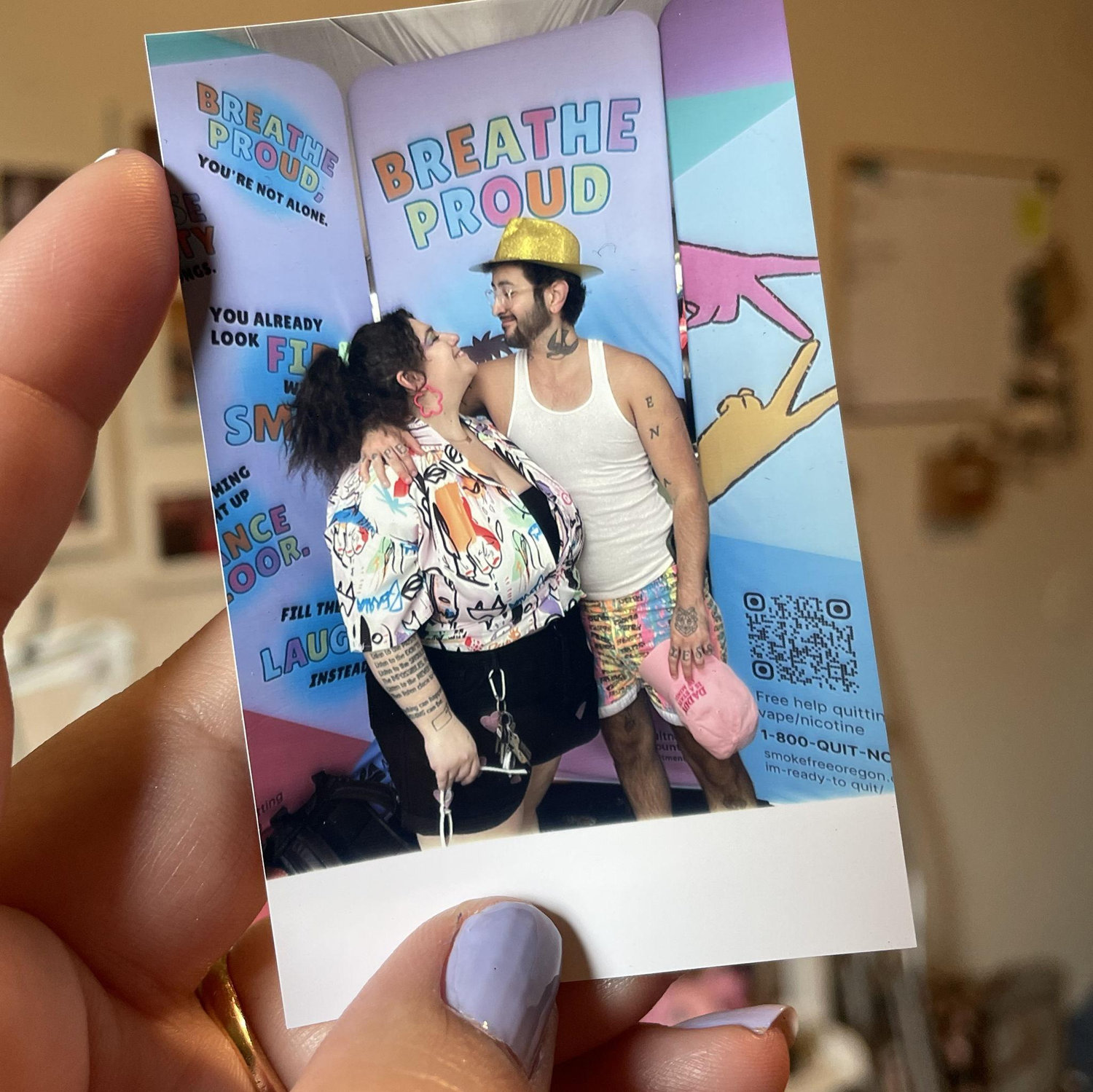 Our "pre-anniversary" anniversary of when we first met at Portland Pride