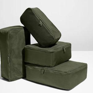 Away Packing Cubes in Olive Green