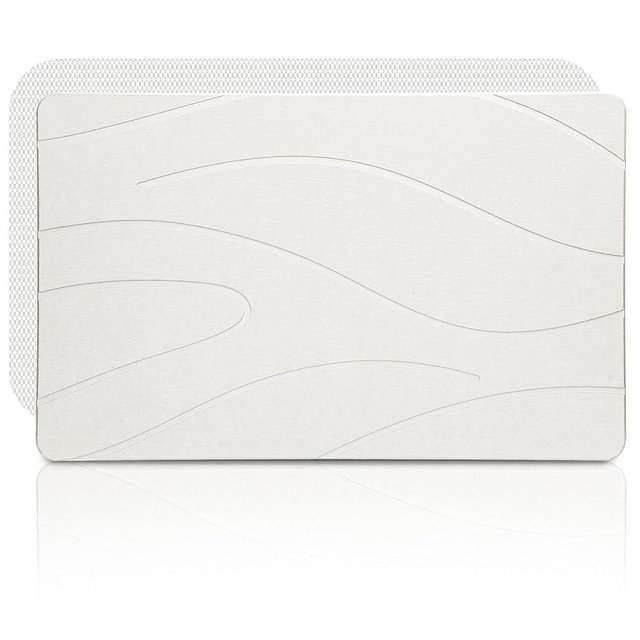 Liyarya Extra Large Stone Bath Mat, 31.5 x 19.7 White Diatomaceous Earth Stone Shower Mat for Bathroom, Large Absorbent Bath Mats, Non-Slip Bathroom Floor Mat, Quick Dry, Easy to Clean
