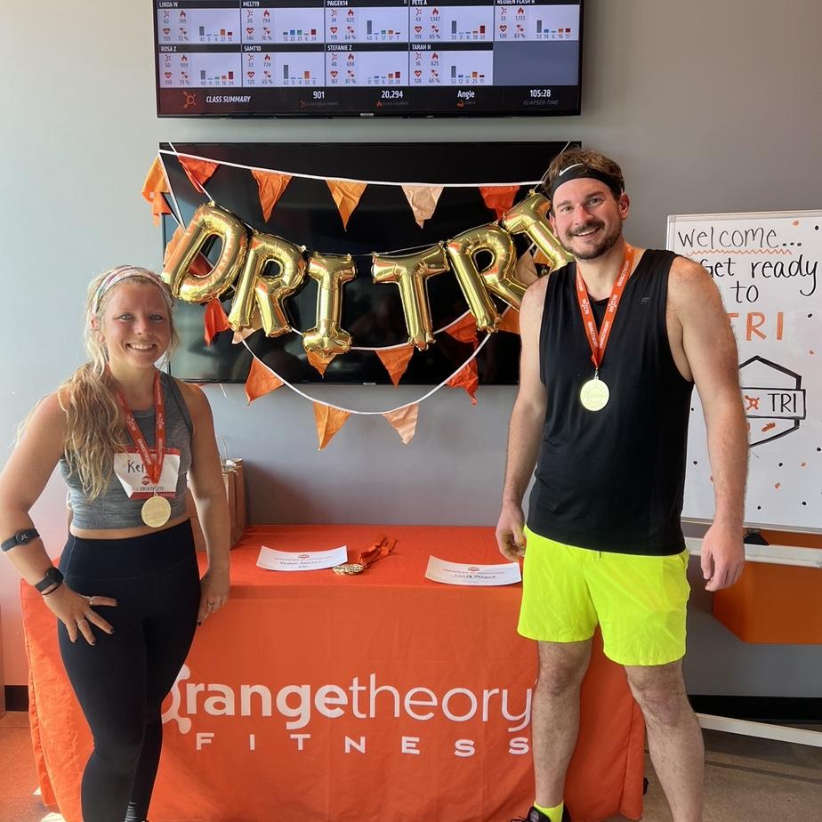 After we did the OTF dri-tri together in Sept 2022!