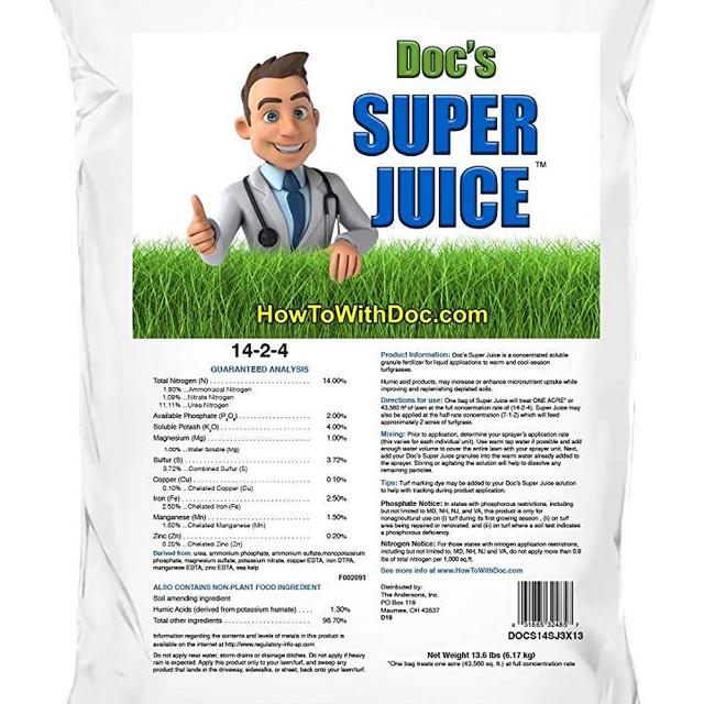 Super Juice All in One Soluble Supplement Lawn Fertilizer