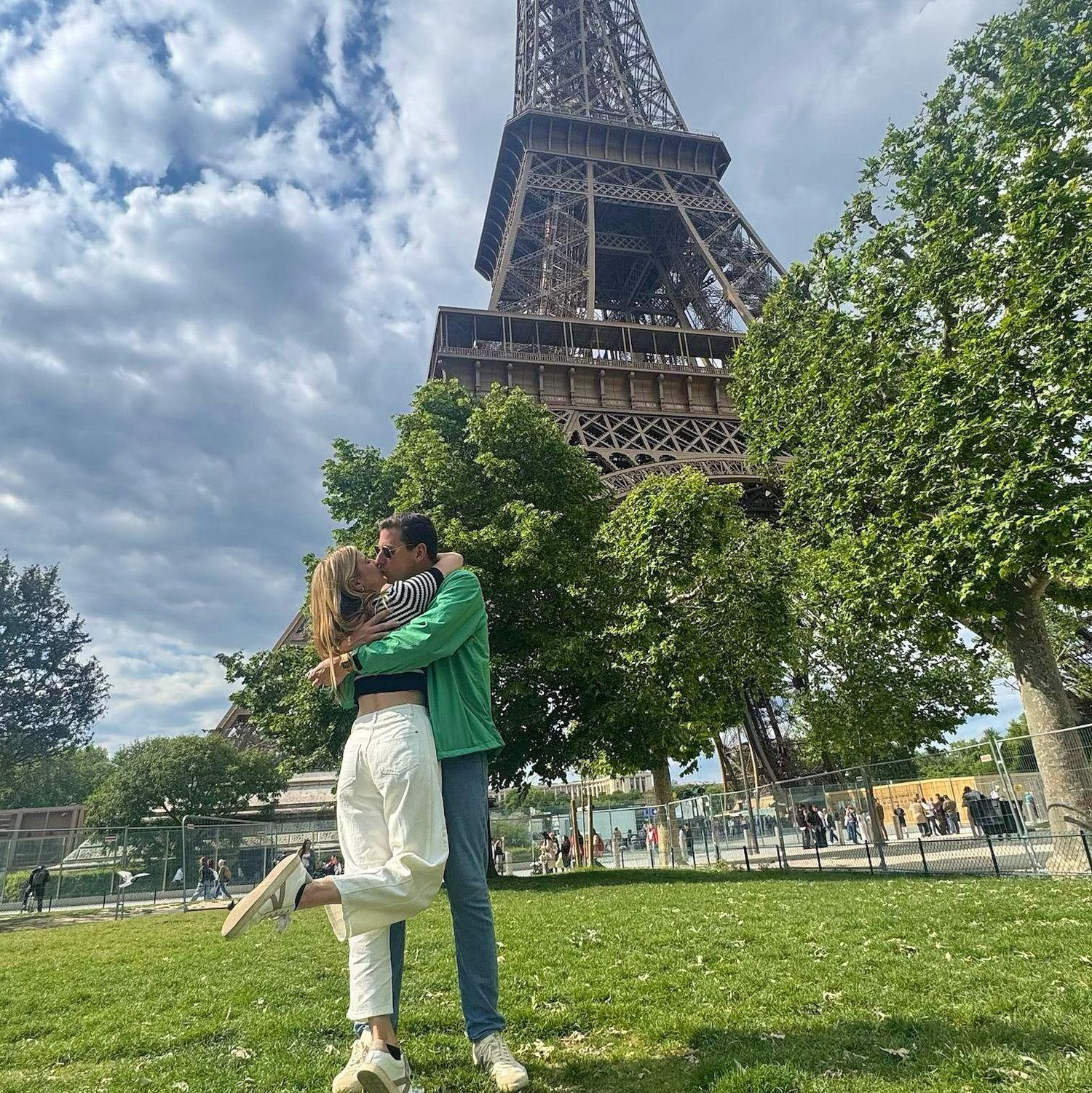 At the Eiffel Tower! City of Love!