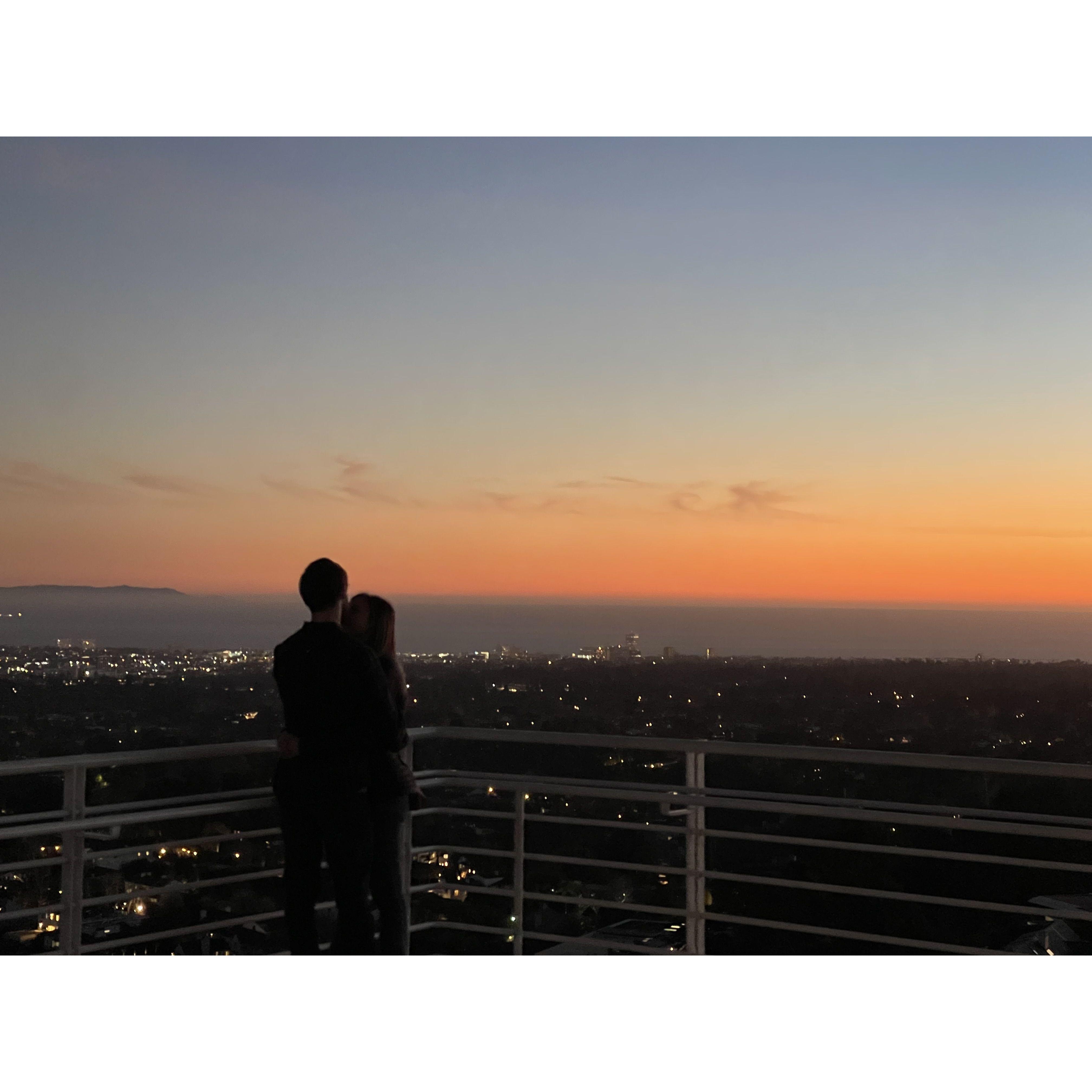 From when a random stranger thought we were too cute at the Getty!