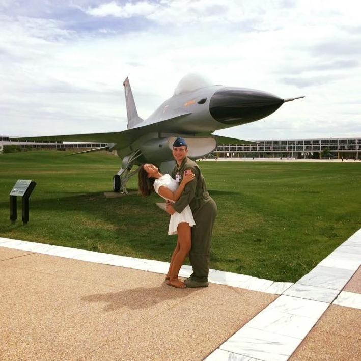 Recognize this jet? We took a picture in front of it all 4 years Joey was at USAFA!
