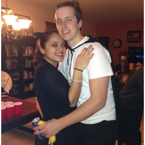 Sophomore and Freshman in college, in case that wasn't clear from the beer pong. Halloween 2012.