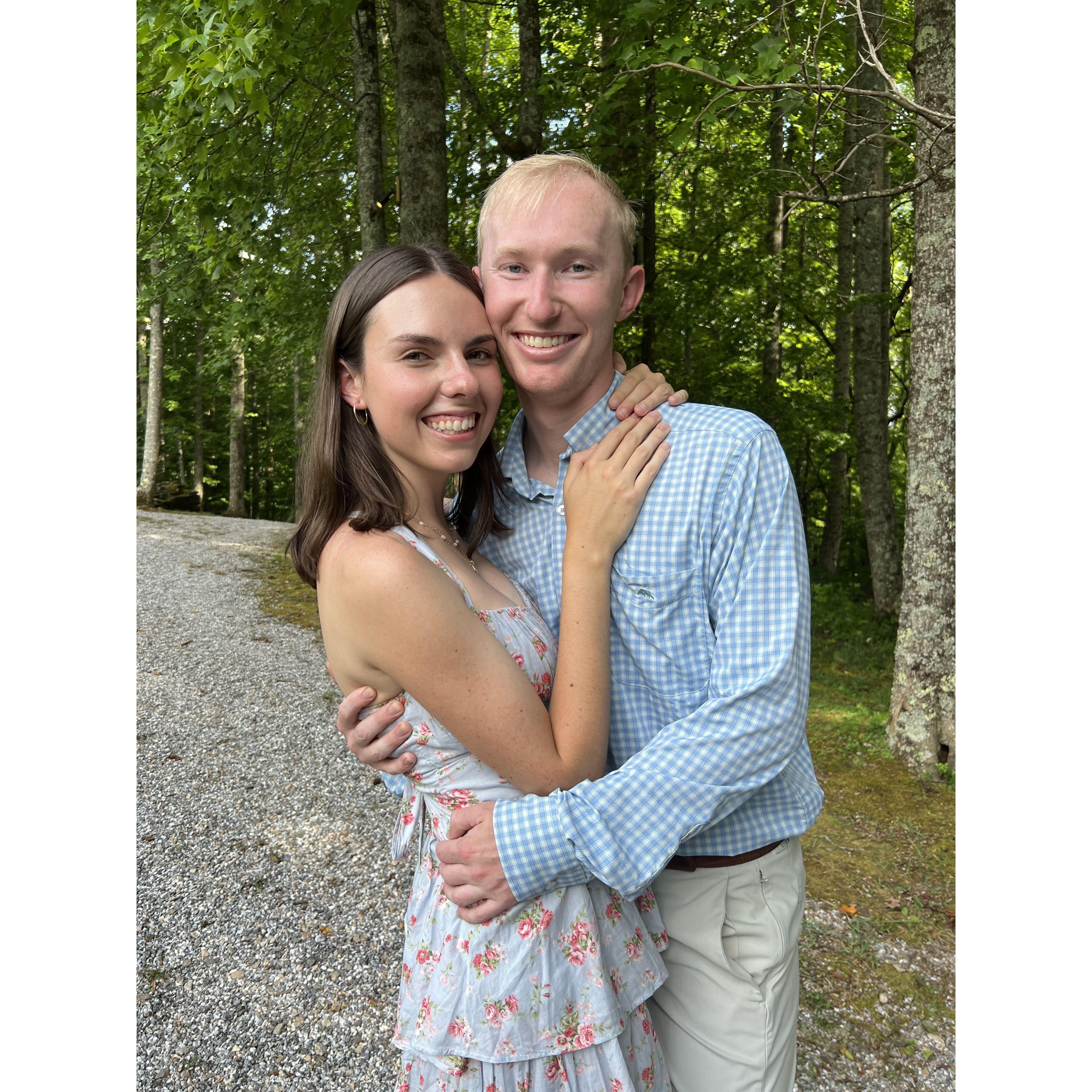 Our last picture together before we got engaged :)