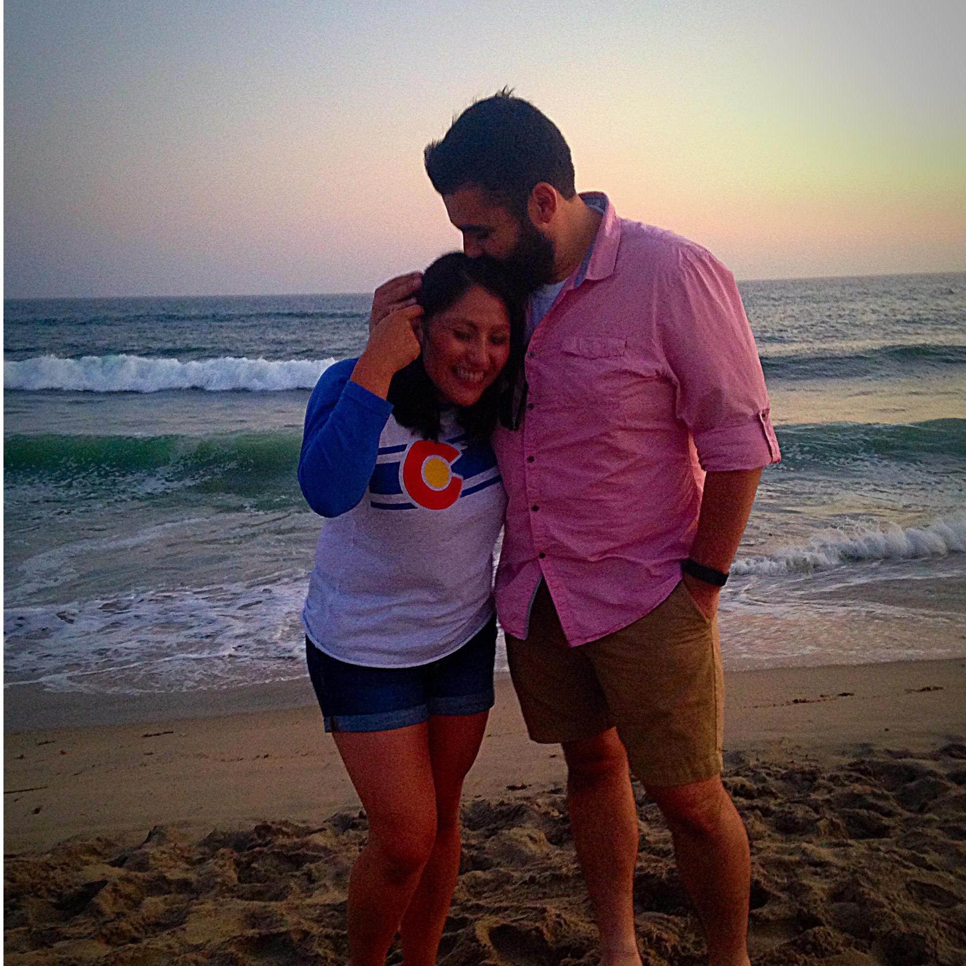 First beach trip in LA