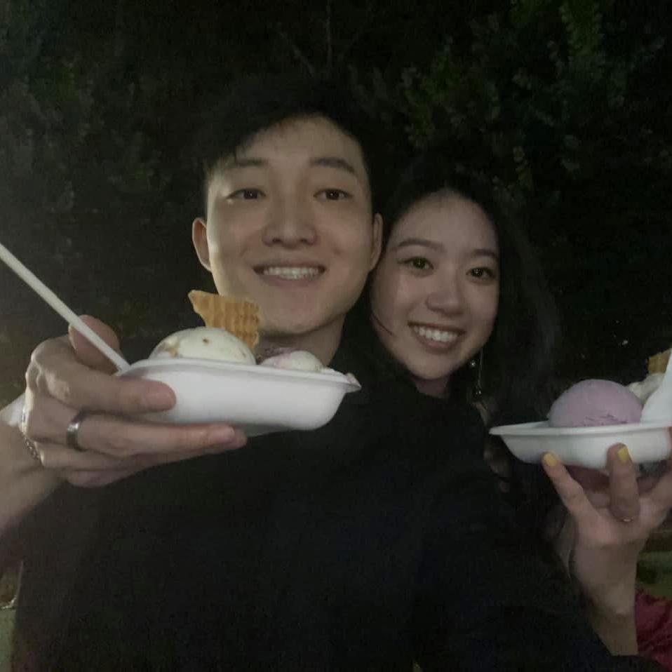 I had always wanted to go to a fancy steak dinner with my future boyfriend. On this day, we both got dressed up and Joseph treated me to STK. Afterwards, we had Jeni's Ice Cream!