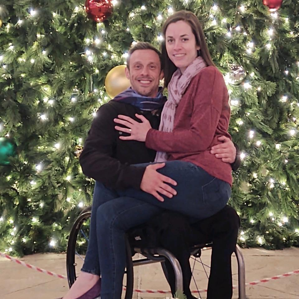 Celebrating being newly engaged!