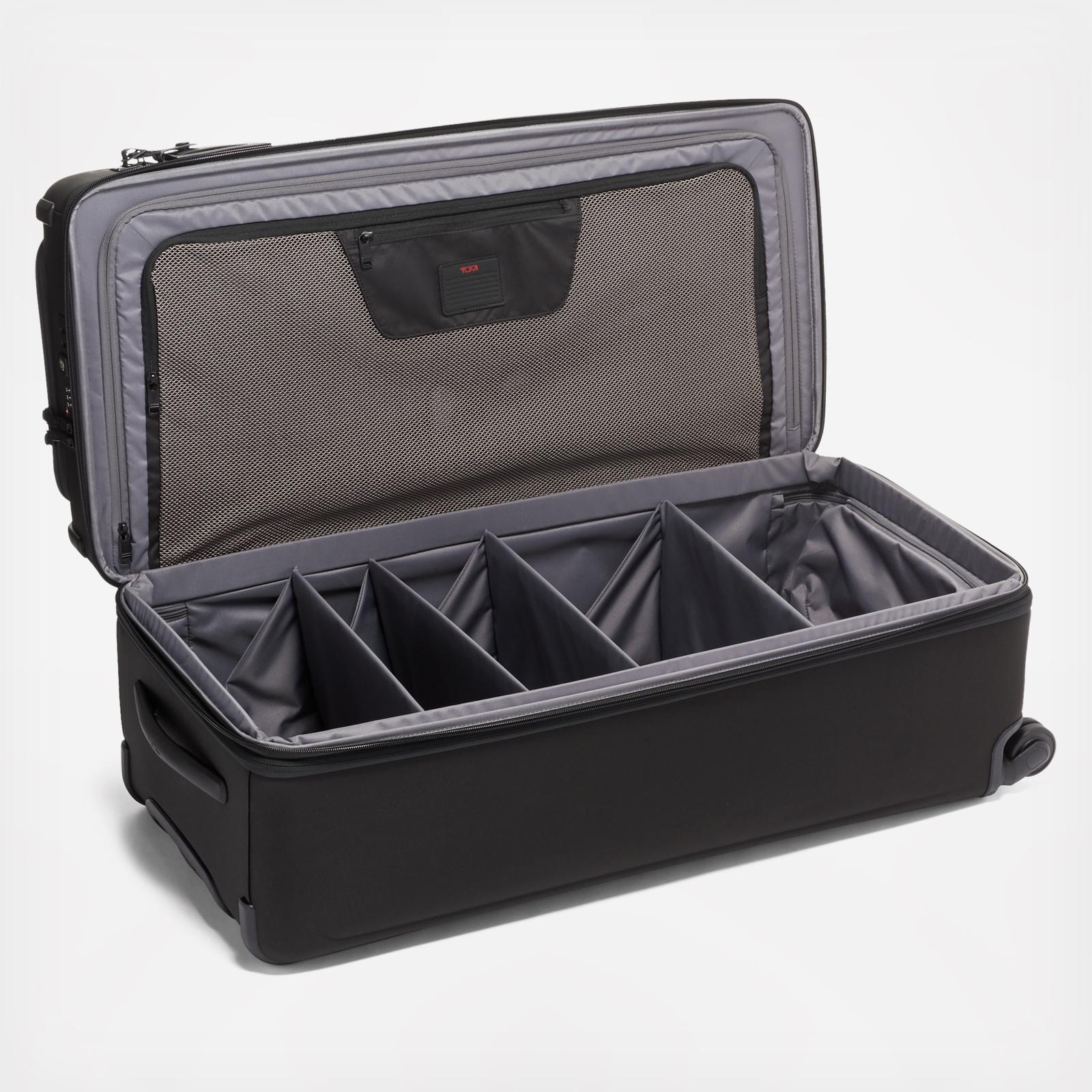 tall 4 wheeled duffel packing case