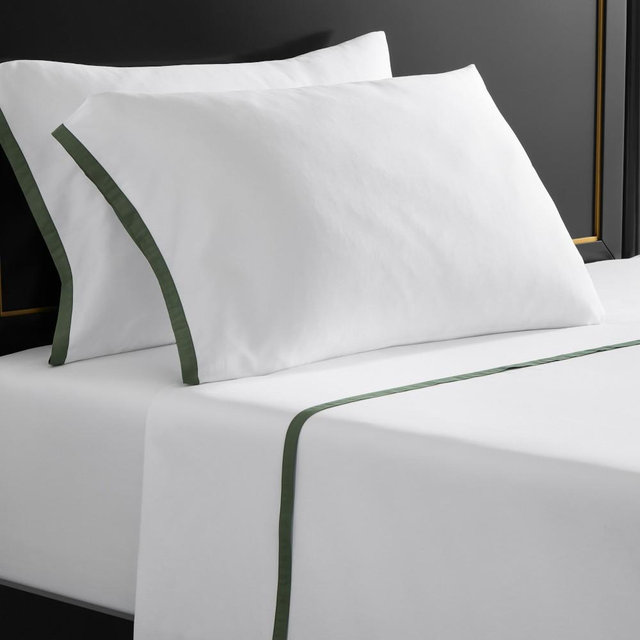 Chambers® Italian Border 300TC Sateen Sheet Set
