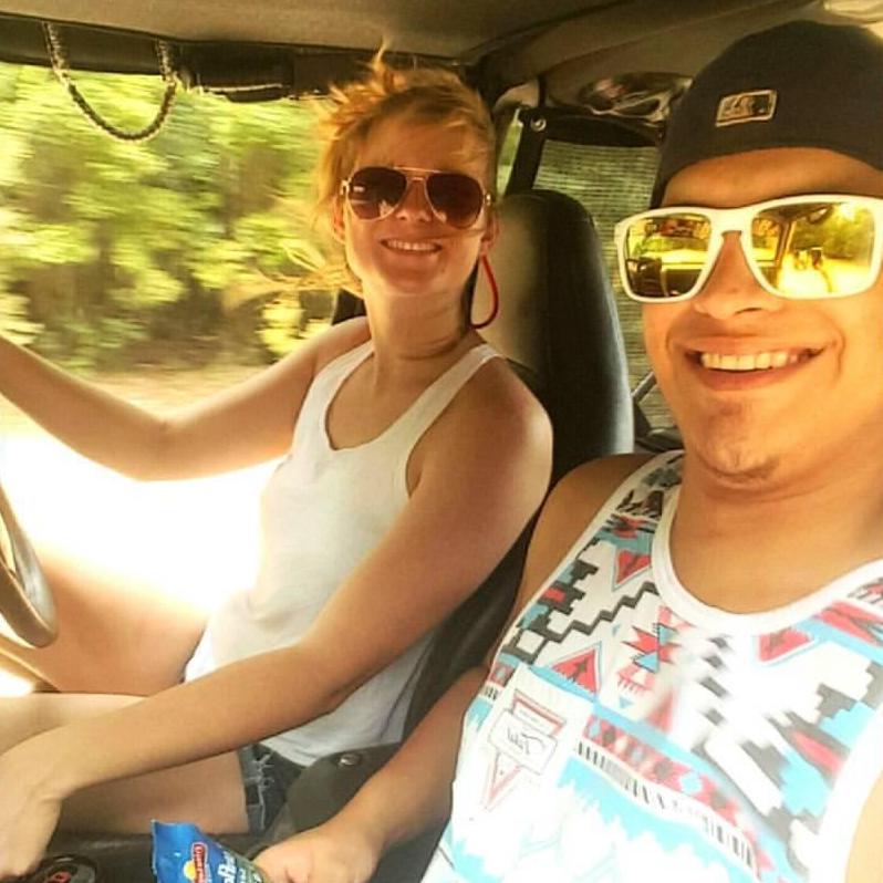 Driving the Jeep for the first time!