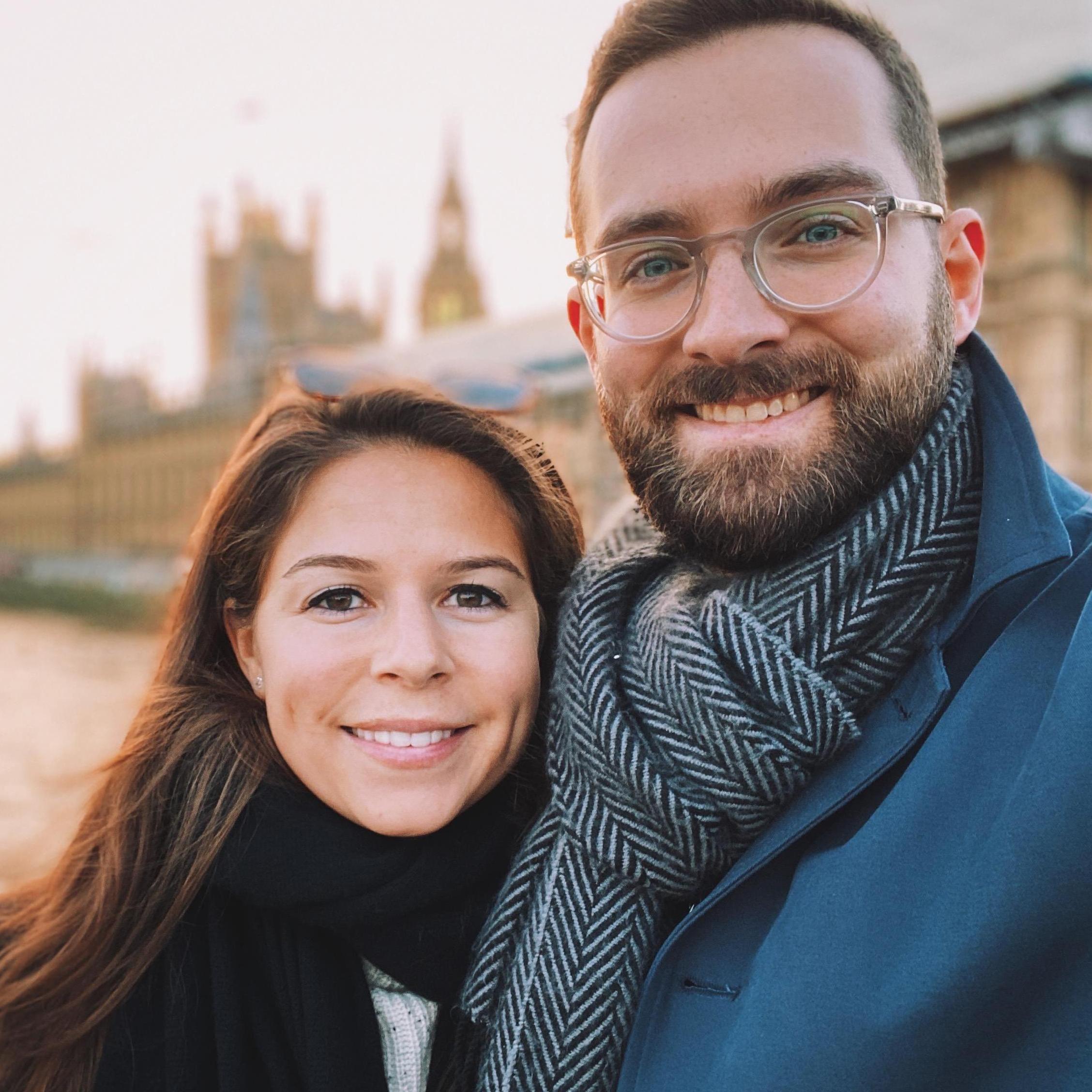 From a whirlwind weekend visiting Paris and London, Fall 2019 (if we knew Covid was coming, we would've stayed much longer!)