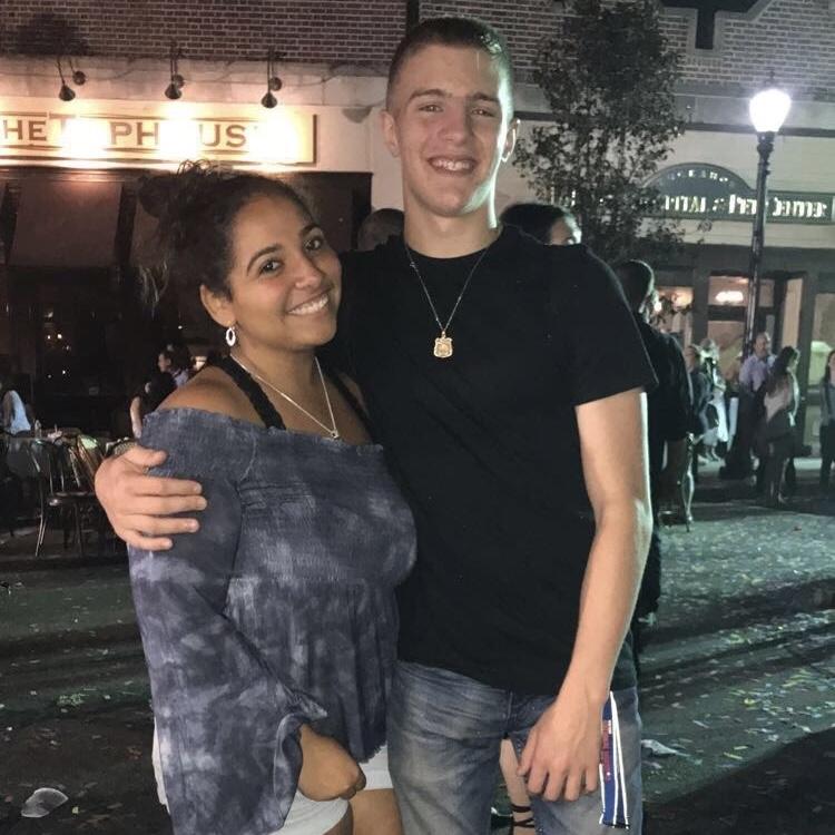 Our first picture together