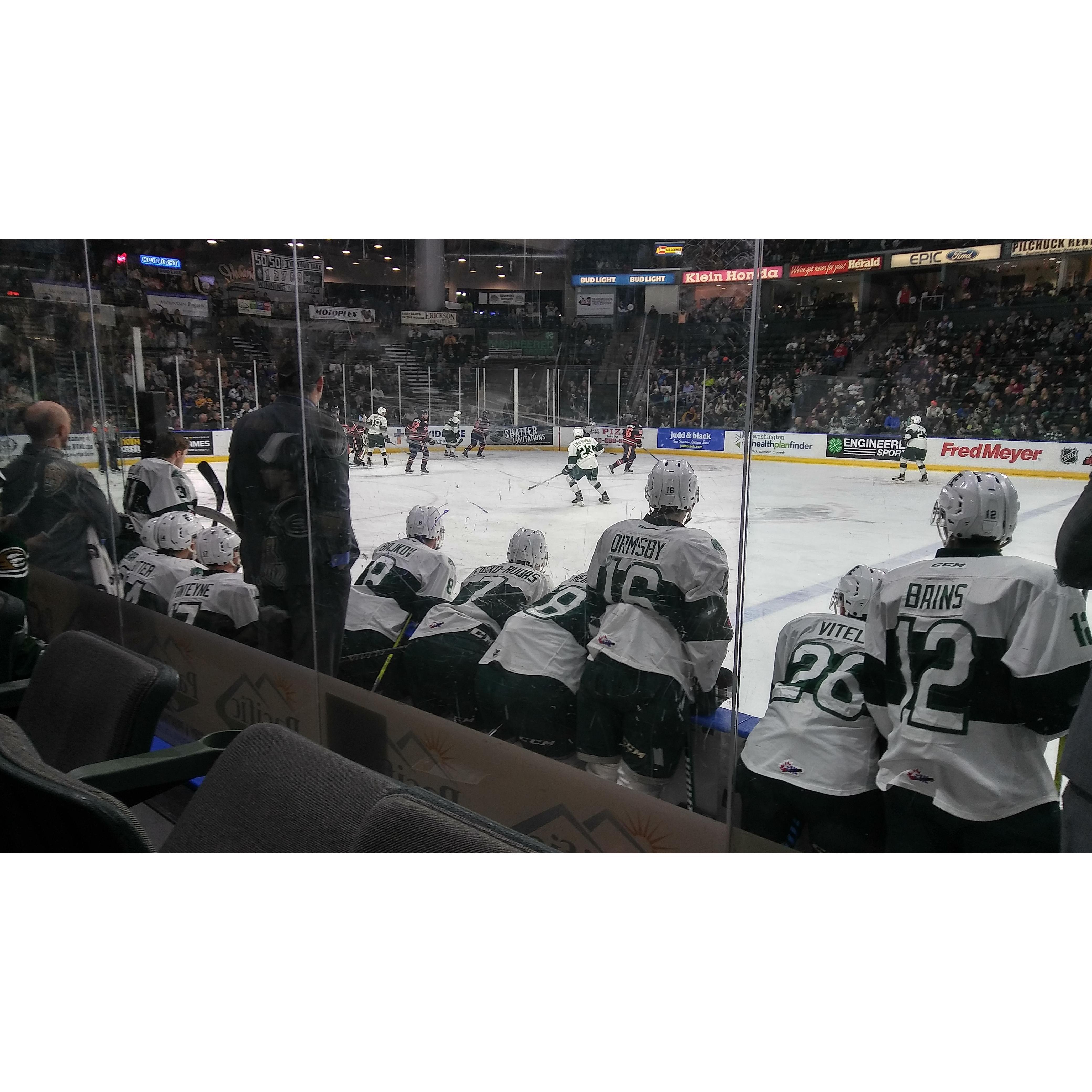 Catching a Silvertips Game in 2017