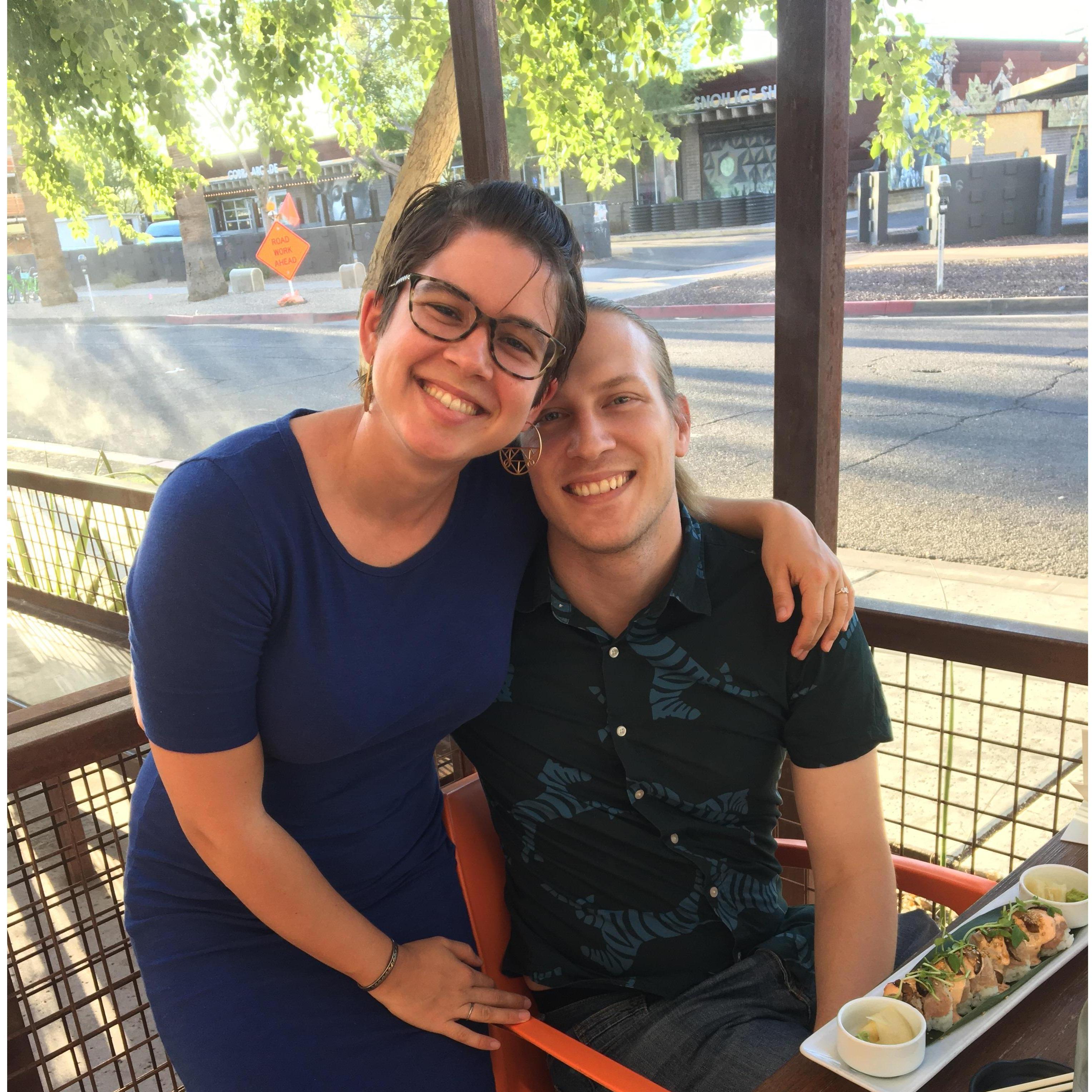 Our second engagementiversary! 7/25/20