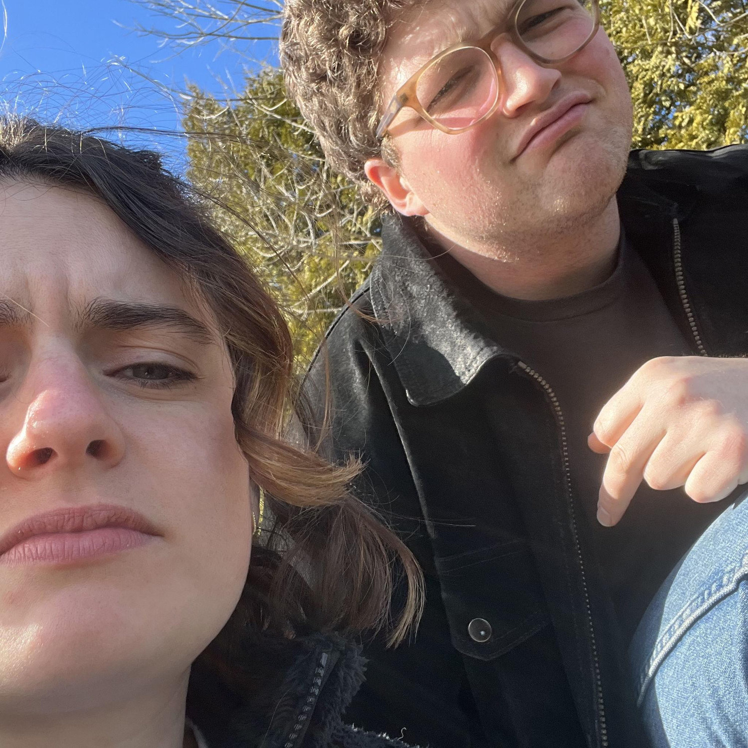 Our first selfie <3