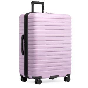 U.S. Traveler Boren Expandable Hardside Rugged Travel Luggage with 8 Spinner Wheels, Lavender, Checked-Large 30-Inch