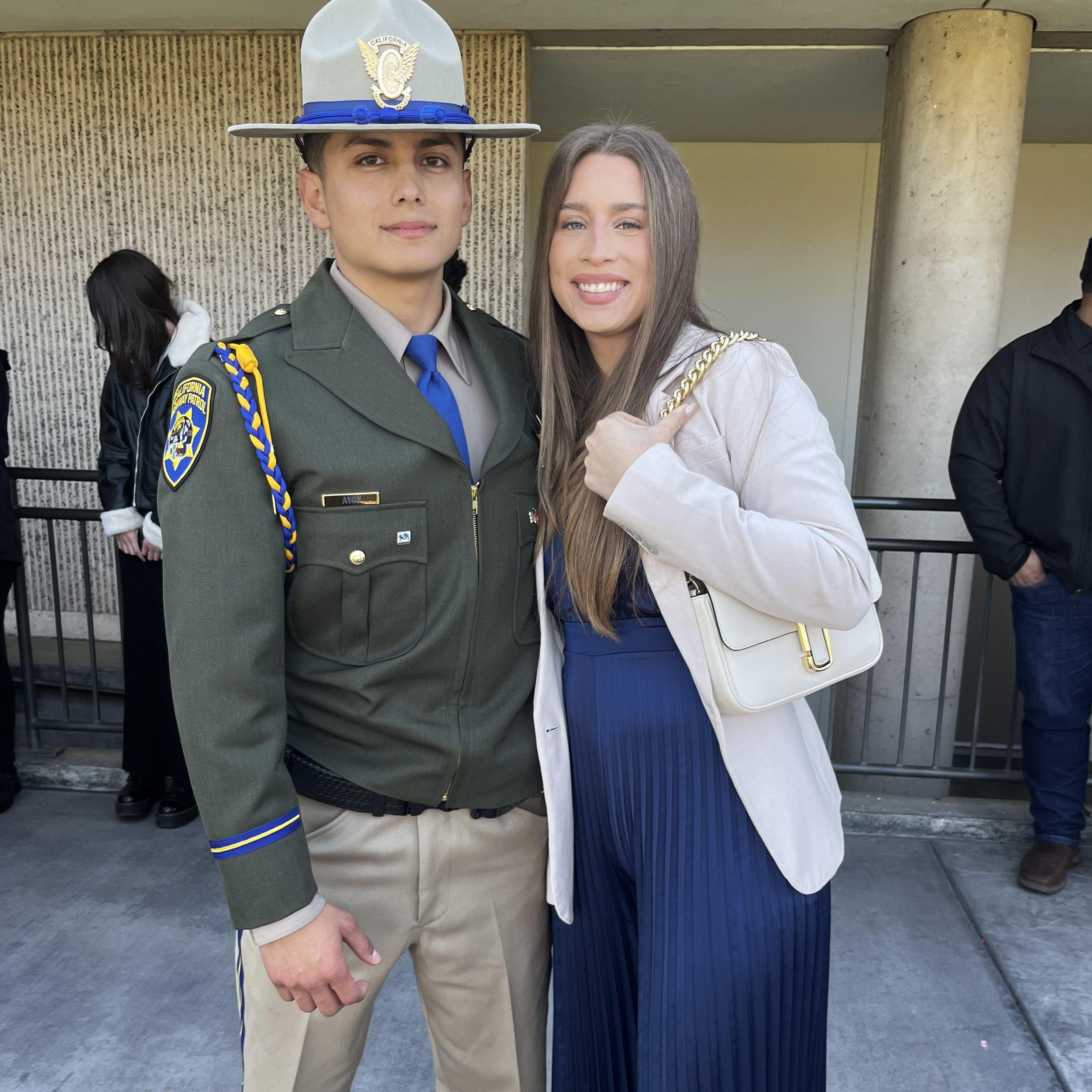isaac's graduation from the CHP academy