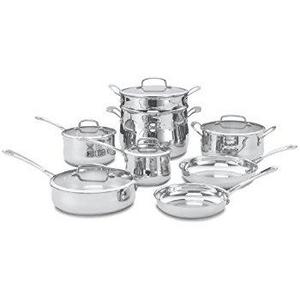 Cuisinart Stainless Steel 12-Piece Cookware Set