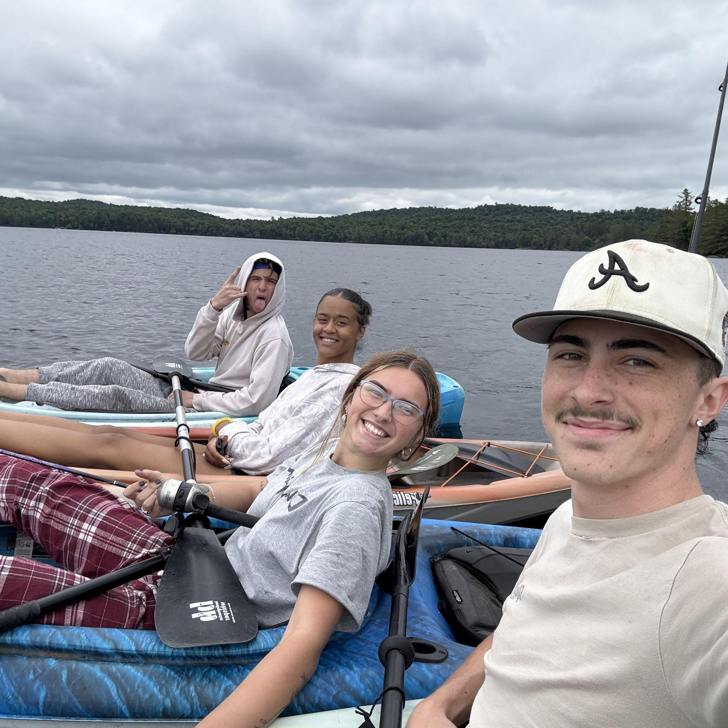 Fishing at Horseshoe Lake