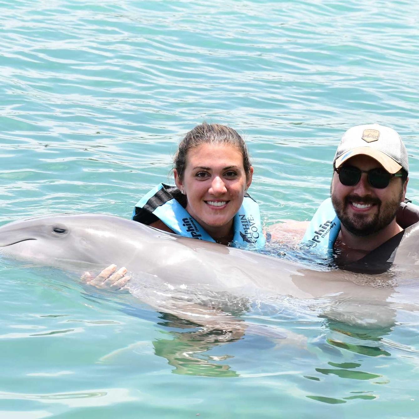 Thank you to Michael Cantu for turning this into a wanted poster implying we killed this dolphin in Jamaica