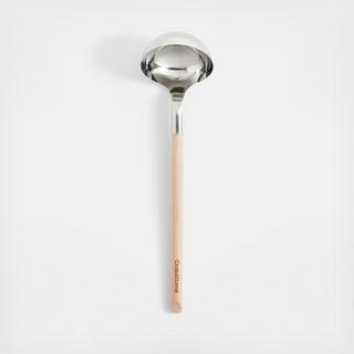 Beechwood and Stainless Ladle