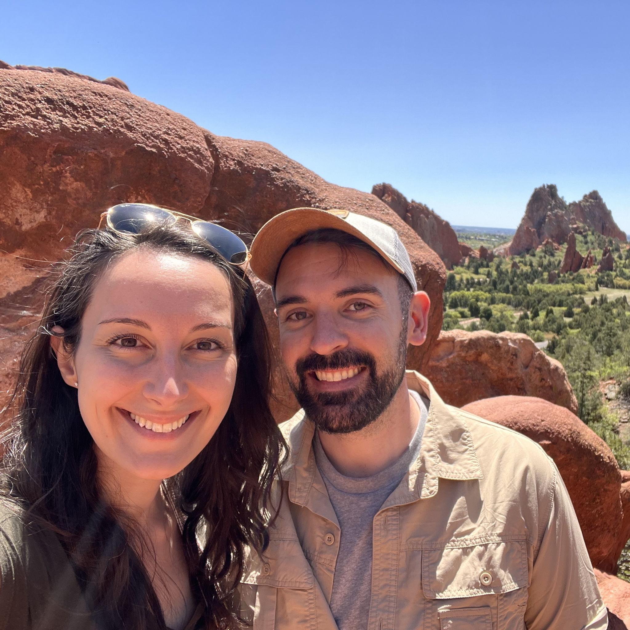 Garden of the Gods in Colorado