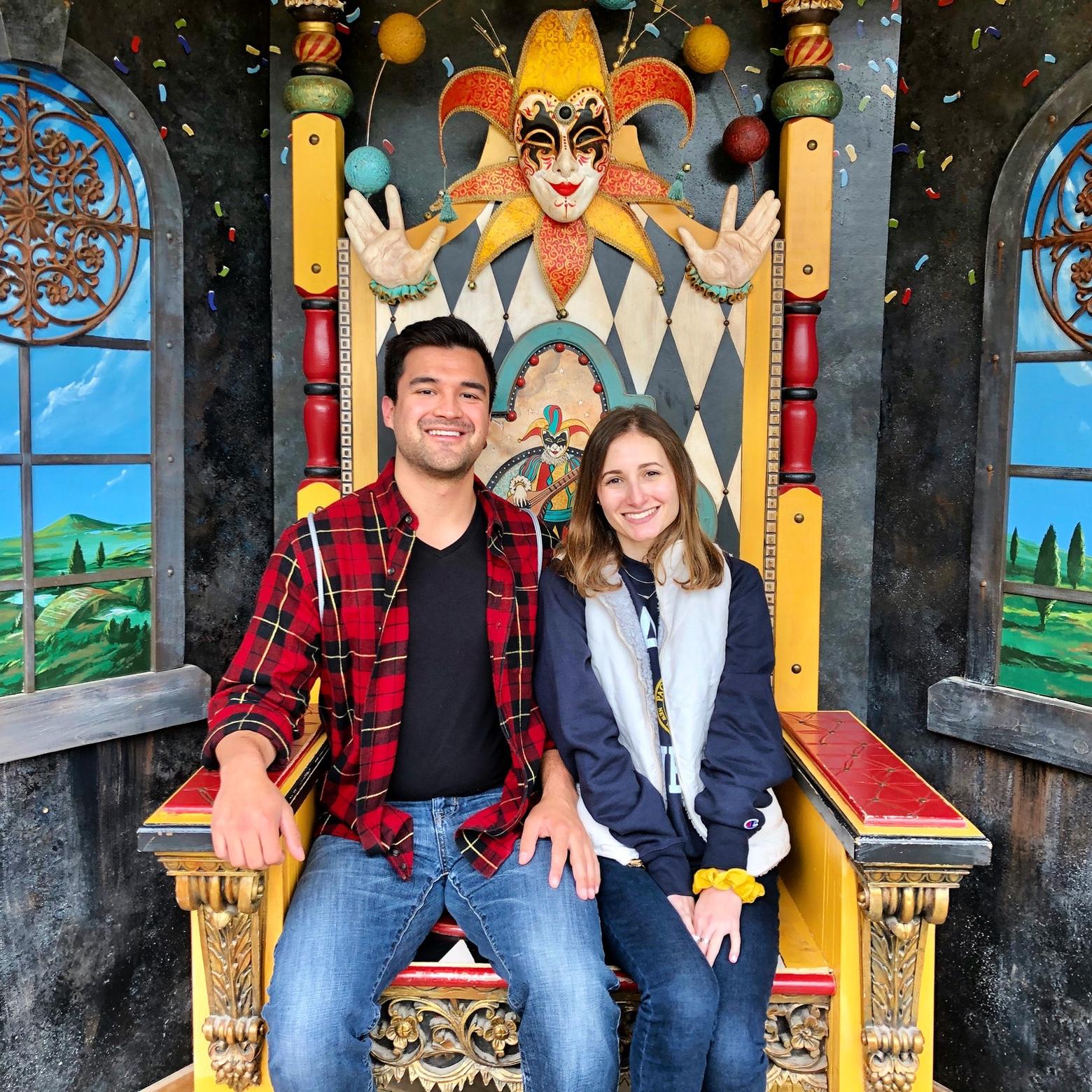 Our first (of many) Renfaire together!