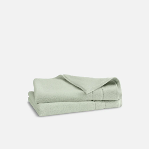 Super-Plush Turkish Cotton Hand Towels in Aloe