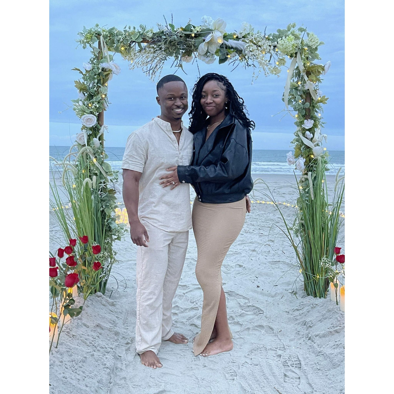 Oh She said "YES!"