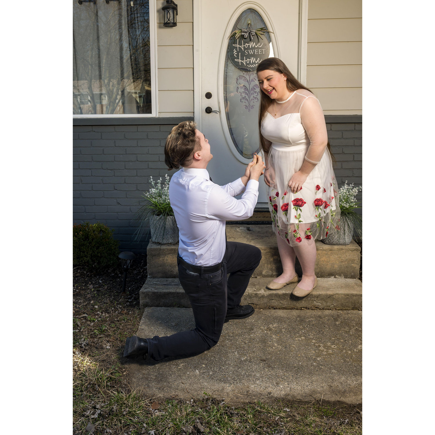 He Proposed!