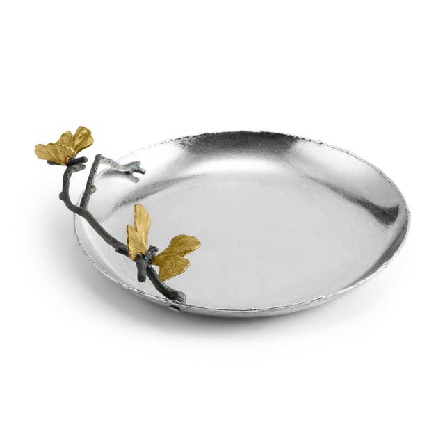Butterfly Ginkgo Round Platter