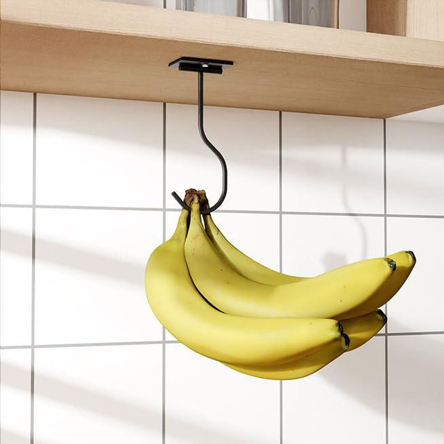 bussdis Under Cabinet Banana Hook