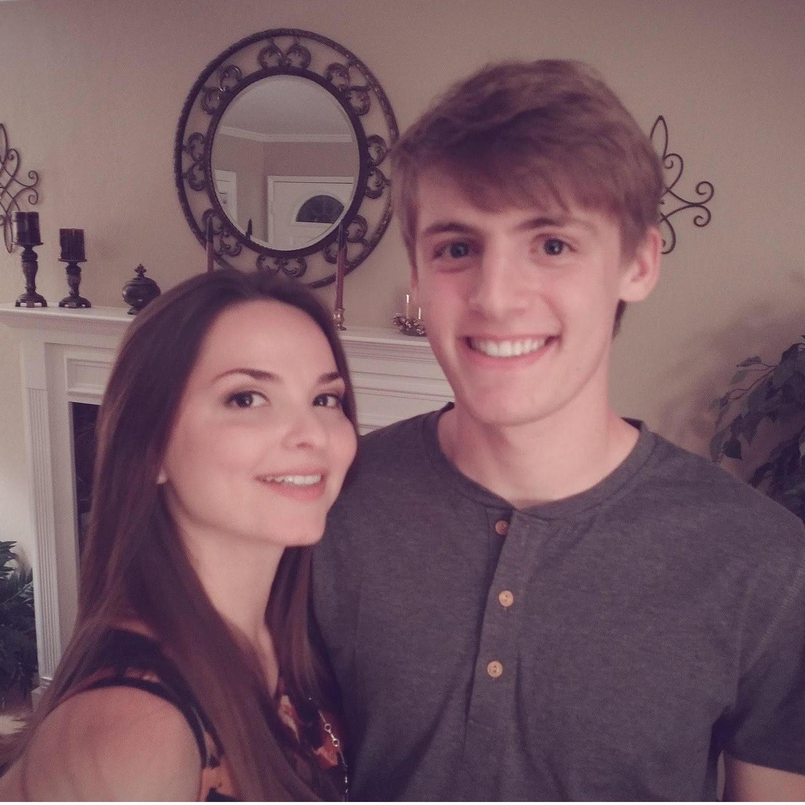 The night we went out to celebrate our engagement <3