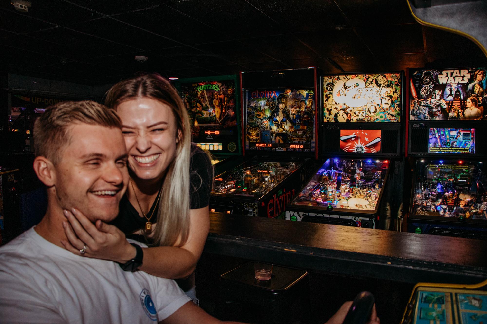 Mitch absolutely demolishing Crazy Taxi with a dime around his waist (Up-Down - 2021)