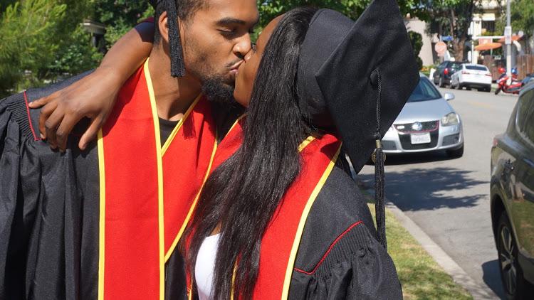 Nia & Lami graduate from USC during quarantine in 2020