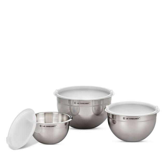 Le Creuset 3 Pc. Stainless Steel Mixing Bowl Set