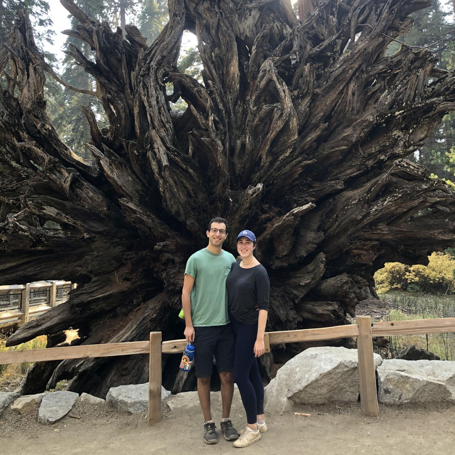 Hiking in Yosemite in 2020. We'll always be grateful to have quarantined in California where we could spend every extra moment outdoors.
