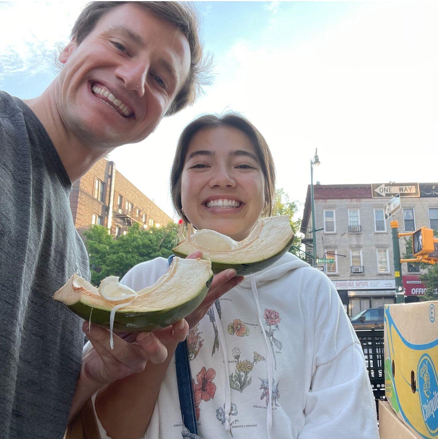 We have loved exploring Brooklyn and its fruit together
