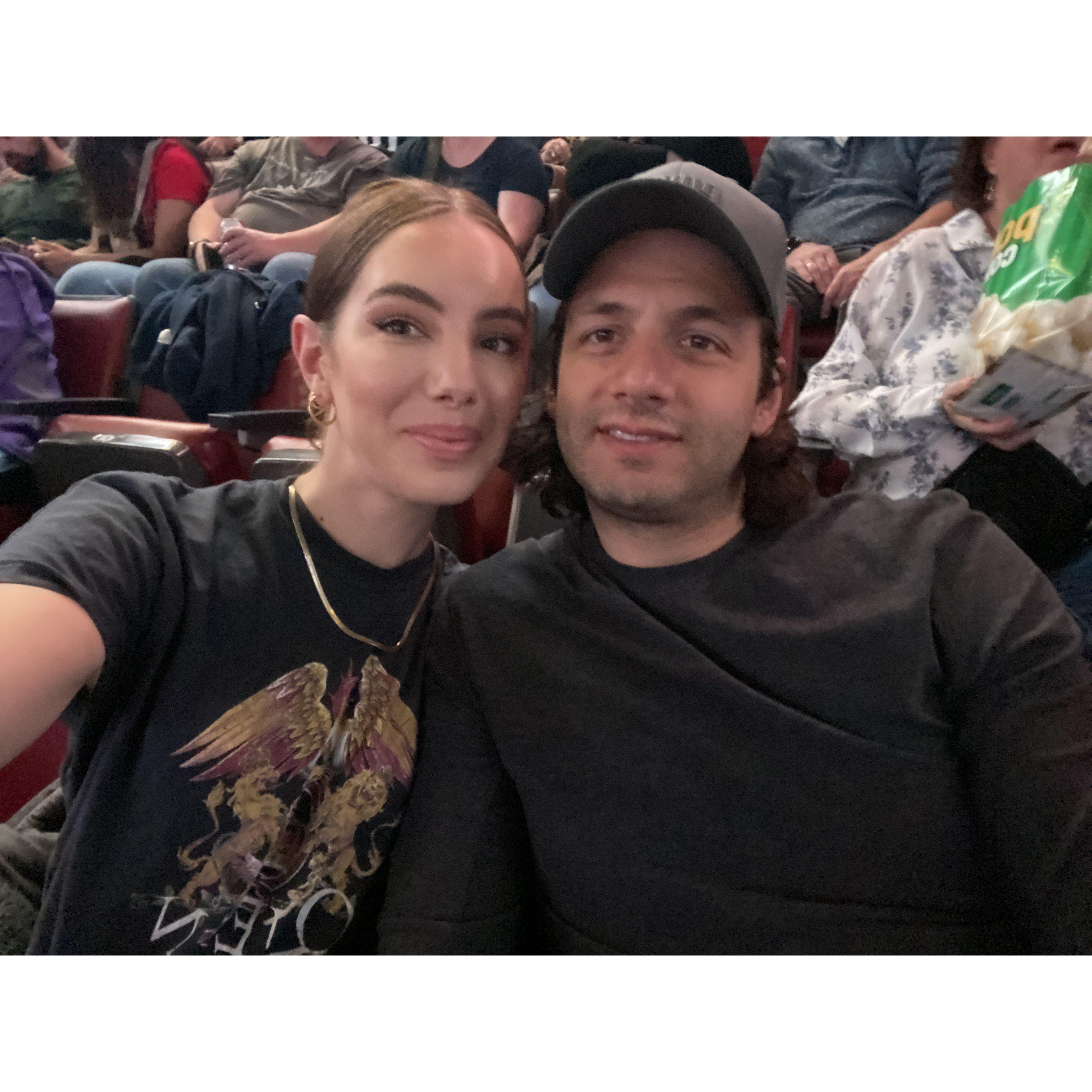 At the Queen Concert!