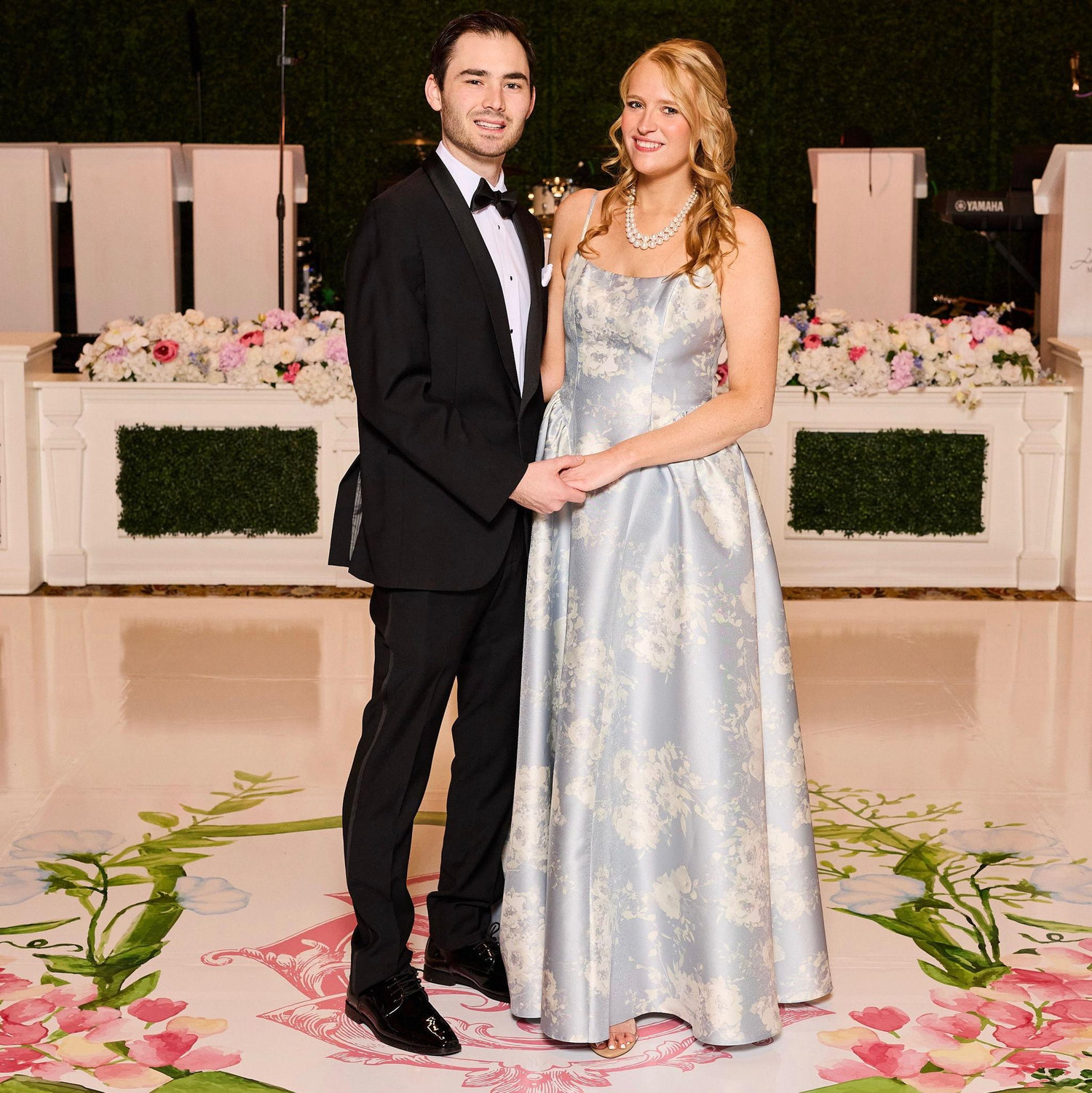 Slipper Club Gala 2025! Abby was President and planned the event! The theme was Secret Garden. Reilee hardly slept the night before but was still the best date and support system!