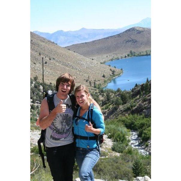 Hiking at Convict Lake, 2010