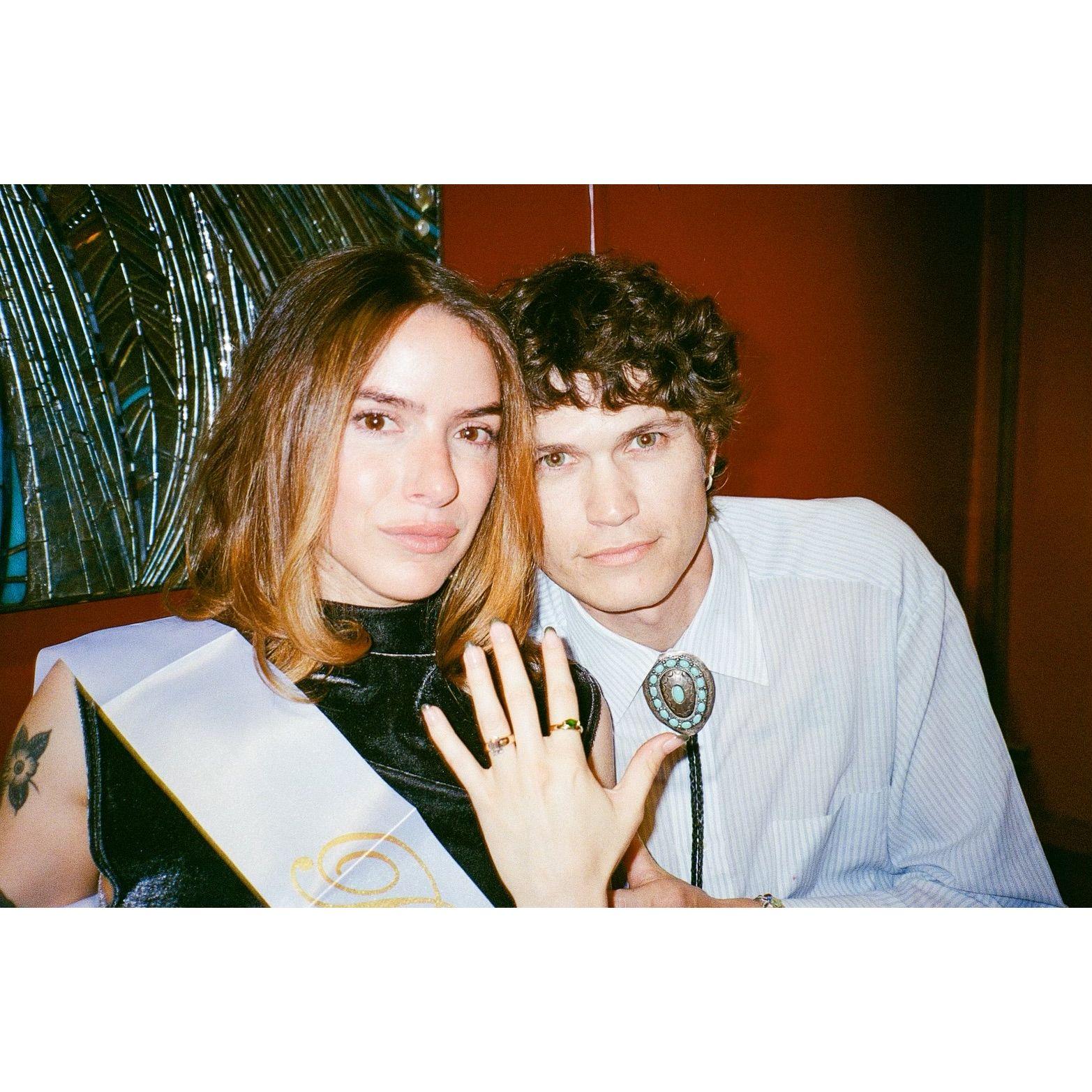 The night of our engagement.